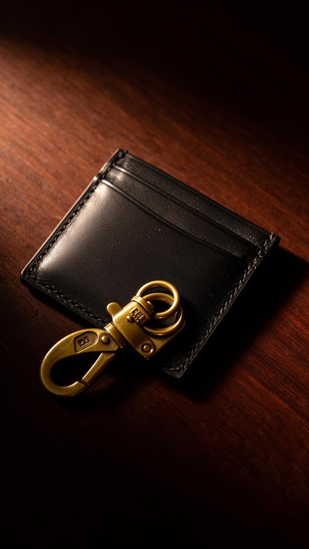 Card Holder, Noir
